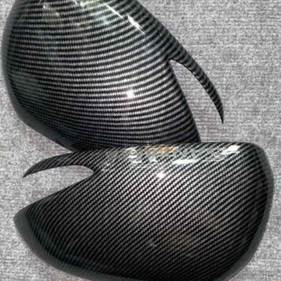 Ốp Gương Chiếu Hậu Dành Cho Ô Tô Santafe 2019 2020 Vân Cacbon