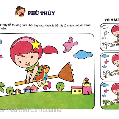 Bé Làm Họa Sỹ Nhí - Nhập Môn Tô Màu Cho Bé (Tập 5)