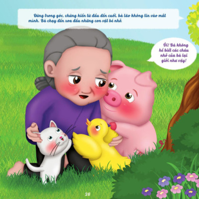 Truyện tranh thiếu nhi Nàng Tiên Ốc – Truyện cổ tích Việt Nam tranh màu