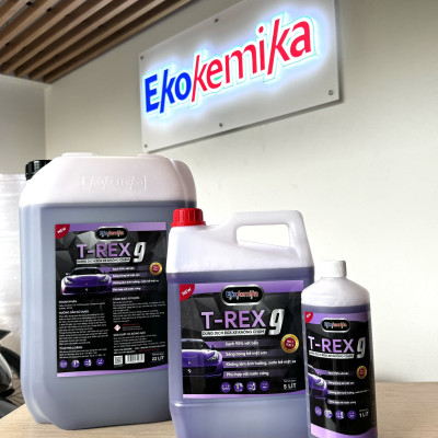 DUNG DỊCH RỬA XE MÁY Ô TÔ KHÔNG CHẠM EKOKEMIKA TREX-9 -1L