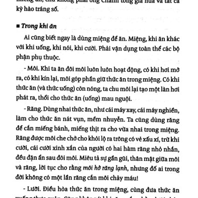 Tiếng Việt Giàu Đẹp - Ăn, Uống, Nói, Cười Và Khóc (Tái Bản 2022)
