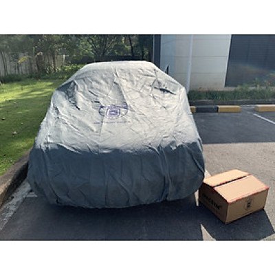 Bạt phủ ô tô chất liệu vải không dệt cao cấp thương hiệu MACSIM dành cho hãng xe Kia Seltos màu ghi - bạt phủ trong nhà và ngoài trời