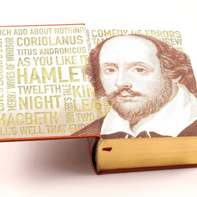 Artbook - Sách Tiếng Anh - The Complete Works of William Shakespeare (Leather-bound Classics)