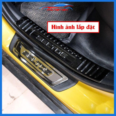 Nẹp bước chân trong  ngoài TITAN ô tô Seltos 2020-2021-2022 chống trầy bảo vệ trang trí xe