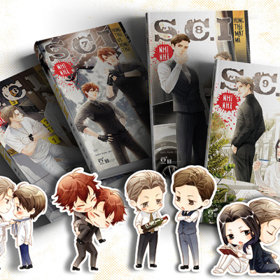 Combo SCI -Tập 6-7-8-9 (Tặng Kèm 5 Bookmak, 4 Card Pvc )