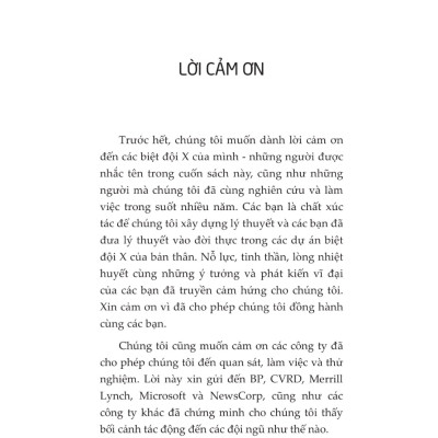 X-Teams - Đổi Mới Linh Hoạt, Kiến Tạo Giá Trị Và Thúc Đẩy Doanh Nghiệp Tăng Trưởng Bền Vững - 1980