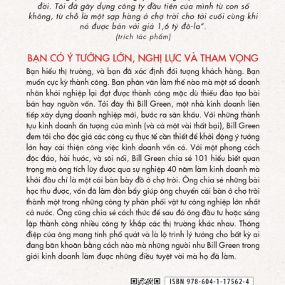 Tận Tâm Tận Lực - 101 Bài Học Kinh Doanh Thực Tiễn Cho Doanh Nhân Khởi Nghiệp