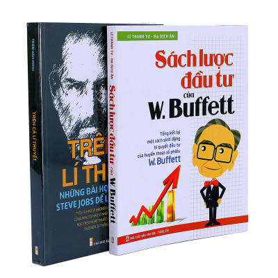 Combo Những Bài Học Kinh Doanh Mà Jobs Để Lại Cho Thế Giới + Sách Lược Đầu Tư Của W.Buffett (Trọn Bộ 2 Cuốn)