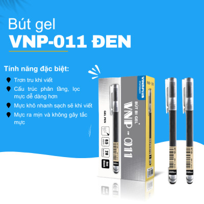 Bút Gel , Bút Mực Nước văn phòng ngòi 0.5 Vinaplus VNP-011 Đồ dùng học tập