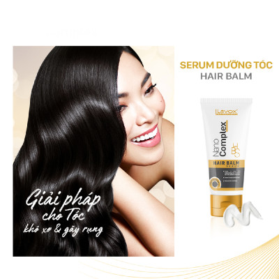 Serum Dưỡng Tóc Mềm Mượt Hair Balm Lavox 60ML