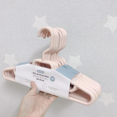[Nhiều sự lựa chọn]Móc Treo Quần Áo Hara - Mắc Áo/Móc Treo Đồ Trẻ Em Cao Cấp với thiết kế chắc chắn - Chính Hãng INOCHI 