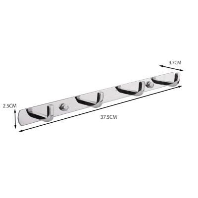 Móc áo vuông inox 304 TOVASHU nhiều loại