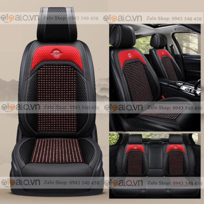 Áo trùm lót bọc ghế da xe ô tô Mercedes GLC 300 da hạt gỗ tự nhiên CAO CẤP