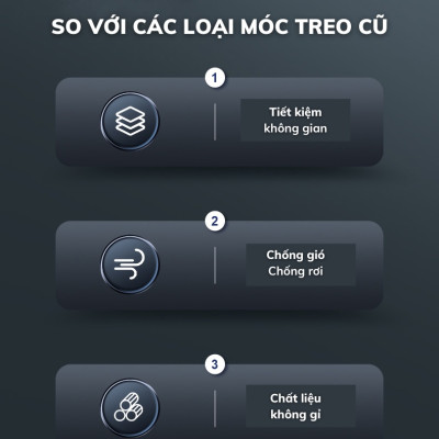 Móc Treo Đồ Lót Khăn Tất 10 Kẹp Inox, Móc Kẹp Phơi Quần Ao Đa Năng Tiết Kiệm Diện Tích, Chất Liệu Không Gỉ - HÀNG CHÍNH HÃNG MINIIN