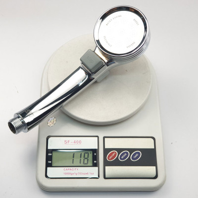 Bộ tay dây sen siêu tăng áp Eurolife EL-102SH (Trắng bạc)