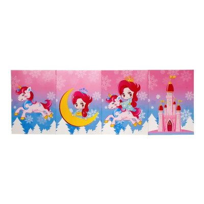 Hộp 36 Bút Sáp Màu Gift Unicorn - Smartkids CR05