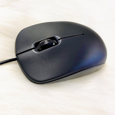 Chuột văn phòng có dây Newmen M007 màu Đen - Hàng Chính Hãng