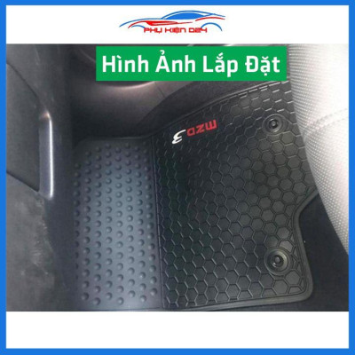 Lót sàn ô tô cao su Mazda 3 2017-2018-2019-2020-2021-2022 không mùi chống trơn trượt