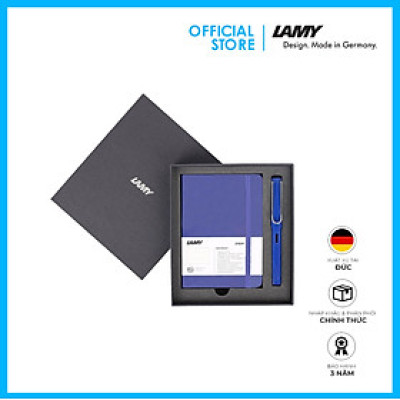Gift Set Lamy Notebook A6 Softcover Blue + Lamy Safari Blue - GSA6-SA0010