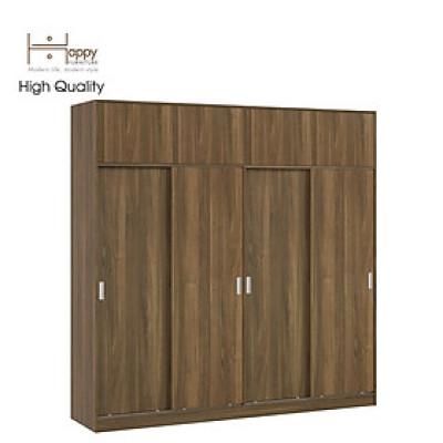 [Happy Home Furniture] ELEGANT, Tủ quần áo cửa lùa 2m2x2m2 , 220cm x 54cm x 220cm ( DxRxC), TCL_007