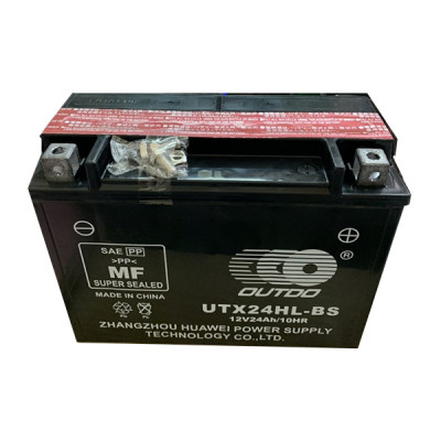 Bình Ắc Quy Xe Moto Phân Khối Lớn OUTDO UTX24HL-BS (12V - 21AH)