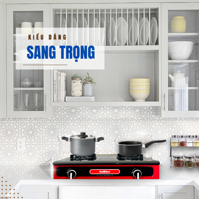 Bếp Gas Đôi Cao Cấp NaMilux DL2063BPF/NH-D3036BPF│Công suất cực đại 4.2kW│Hàng Chính Hãng