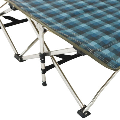 [Chính hãng Qui Phúc] Giường xếp gấp gọn HIDAWA, khung inox, vải lưới mát (màu ngẫu nhiên)