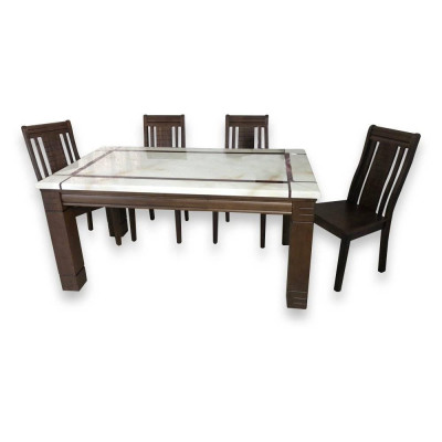 [Trả góp 0%] Bàn ăn Camaro mặt đá IBIE nhiều tùy chọn