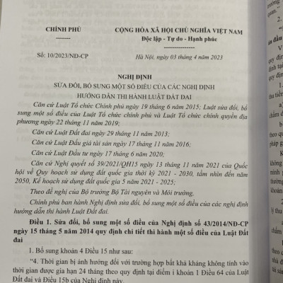 Tra cứu các quy định chi tiết và hướng dẫn thi hành Luật đất đai