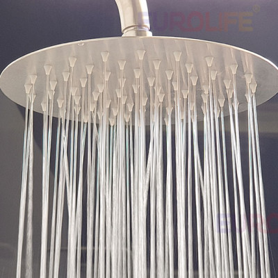 Bộ sen cây tắm đứng nóng lạnh Inox SUS 304 Eurolife EL-S920 (Trắng vàng)