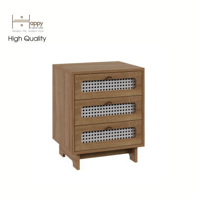 [Happy Home Furniture] MEYDAN, Táp đầu giường 3 ngăn , 48cm x 40cm x 60cm ( DxRxC), THK_077