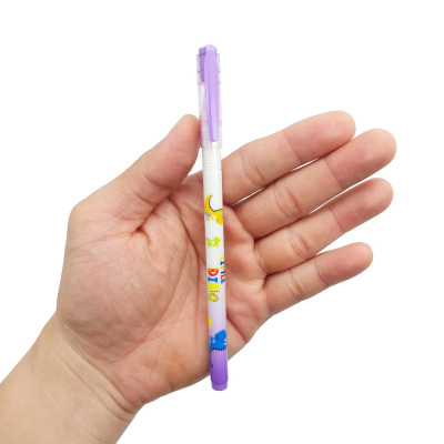 Bút Gel 0.5 mm - Deli CG30-TI - Mực Tím