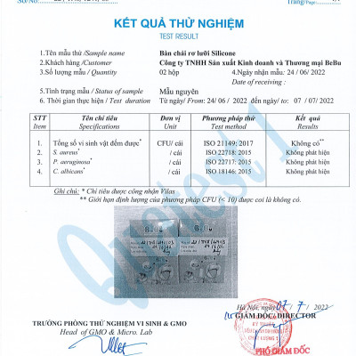 Bàn chải tưa lưỡi BEBU silicon hình ngón tay