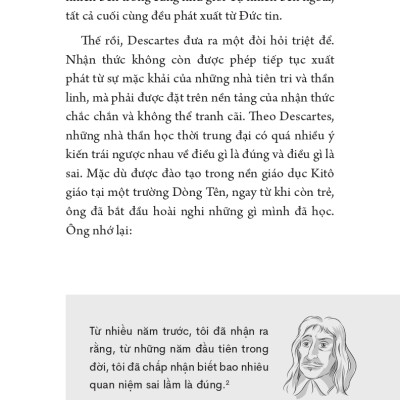 Những Nhà Tư Tưởng Lớn - Descartes Trong 60 Phút - Vanlangbooks