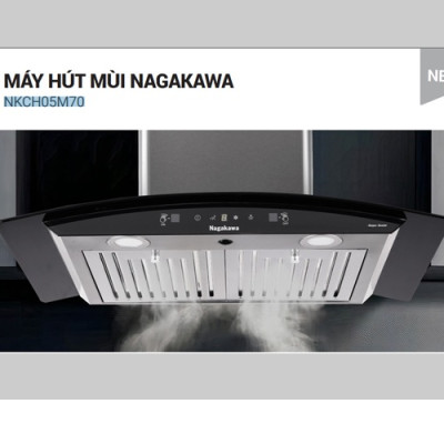 Combo Bếp Đôi Điện Từ Inverter Nagakawa NK2C03M Và Máy Hút Mùi Nagakawa NKCH05M70 Tích hợp công nghệ NaSYNC - Tự động đồng bộ điều khiển giữa bếp điện từ và hút mùi Điều khiển chuyển động Leap Motion và Touch Control bằng cách vẫy tay - Hàng Chính Hãng