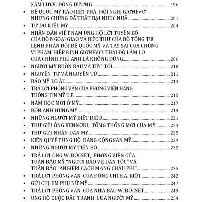 Chủ Tịch Hồ Chí Minh Với Nước Mỹ