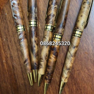 Bút viết bằng gỗ nu ngọc am lịch mãn đẳng cấp 