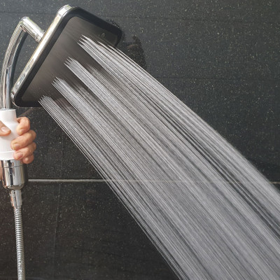 Tay sen siêu tăng áp mặt vuông, lõi lọc Vitamin C Eurolife EL-H145 (Trắng bạc)