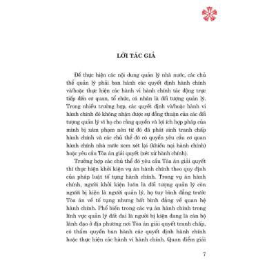 Giải quyết tranh chấp hành chính trong lĩnh vực quản lý đất đai. Phát hiện vi phạm và xử lý vướng mắc.