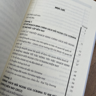 CHÍNH SÁCH ĐỐI NGOẠI CỦA UCRAINA TỪ NĂM 1991 ĐẾN NAY - Nguyễn Anh Tuấn - Nxb Chính trị Quốc Gia Sự thật – bìa mềm
