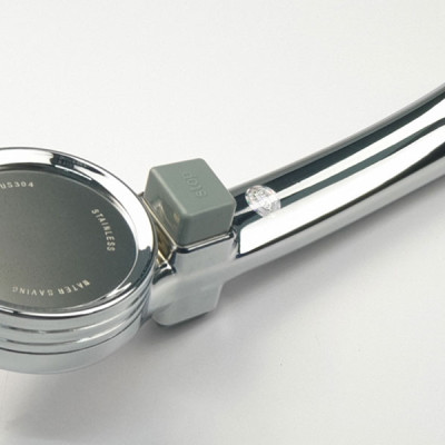 Bộ tay dây sen siêu tăng áp Eurolife EL-102SH (Trắng bạc)