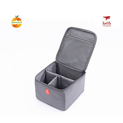 Hộp đựng đồ Titanium KEITH Ti0017 - mẫu vuông thấp