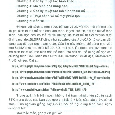 SOLIDWORKS TOÀN TẬP (PHẦN CAO CẤP) - DÙNG CHO CÁC PHIÊN BẢN SOLIDWORKS 2022 - 2021