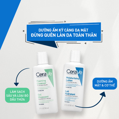 Sữa dưỡng giúp dưỡng ẩm dành cho da khô CeraVe Moisturising Lotion