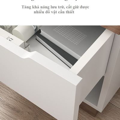 Tủ Đầu Giường Hiện Đại Lắp Ráp Mã NF18 - Nội Thất Thông Minh Đem đến Sự Sang Trọng Và Vẻ Đẹp Tinh Tế Cho Phòng Ngủ