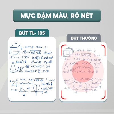 Combo 20 Bút bi màu pastel PRO 027 Thiên Long TL-105