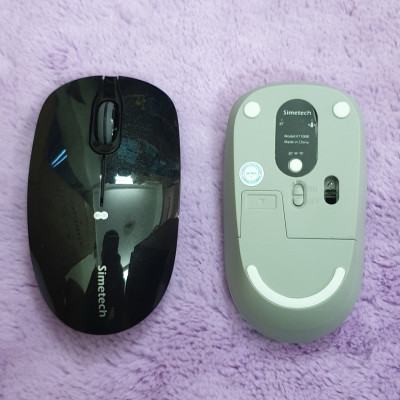 CHUỘT BLUETOOTH CHỐNG ỒN SIMETECH V7100B - HÀNG CHÍNH HÃNG GIAO MÀU NGẪU NHIÊN