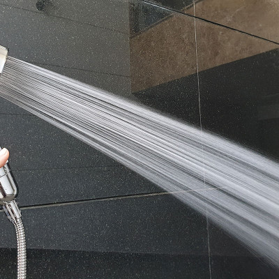 Bộ tay dây sen siêu tăng áp lõi lọc Nano Eurolife EL-109SH-N (Trắng bạc)