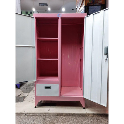 Tủ sắt quần áo dày sơn tĩnh điện có hộc kéo ngang 90 cao 1m8