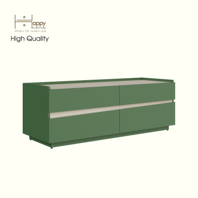 [Happy Home Furniture] VIGGO, Tủ đựng đồ 4 ngăn kéo, 120cm x 40cm x 42cm ( DxRxC), THK_161